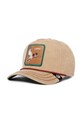 Bavlněná baseballová čepice Goorin Bros Lucky Duck bavlna béžová 101.1520