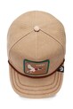 Bavlněná baseballová čepice Goorin Bros Lucky Duck 101.1520 béžová