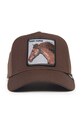 Goorin Bros czapka z daszkiem bawełniana Dark Horse Field 100 101.1456 brązowy AA00