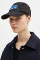 Ader Error cotton baseball cap applique black BN26FYHW0201BK