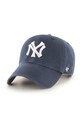 47 brand czapka z daszkiem bawełniana MLB Cooperstown New York Yankees bawełna granatowy BCPTN.NLRGW17GWS.NY11