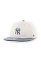 Šiltovka 47 brand MLB New York Yankees s prímesou vlny biela B.FNDRL17GWP.SS