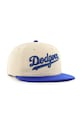 Хлопковая кепка 47 brand MLB LA Dodgers B.FLDST12HTP.SS бежевый AA00