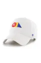 47 brand czapka z daszkiem bawełniana MLB New York Yankees aplikacja biały B.PRPCU17GWS.WH