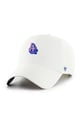 Bavlněná baseballová čepice 47 brand MLB Los Angeles Dodgers bavlna bílá B.CHPCU12GWS.WHA