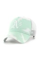 47 brand czapka z daszkiem MLB Oakland Athletics aplikacja zielony B.ITCDT18PTP.B0