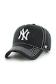 Хлопковая кепка 47 brand MLB New York Yankees хлопок чёрный B.CONDT17GWS.BK