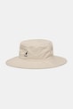 Bavlněný klobouk Kangol WASHED FISHERMAN bavlna béžová K5368.KH262