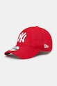 Bavlněná baseballová čepice New Era bavlna červená 60471474