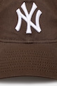 New Era czapka z daszkiem bawełniana 60471475 brązowy AA00