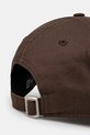 Akcesoria New Era czapka z daszkiem bawełniana 60471475 brązowy