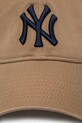 Bavlněná baseballová čepice New Era 60235283 hnědá AA00