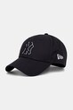 New Era czapka z daszkiem bawełniana 0 aplikacja granatowy 60675523