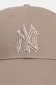 New Era czapka z daszkiem bawełniana OUTLINE 9FORTY® 60675524 beżowy AA00