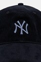 New Era czapka z daszkiem sztruksowa 0 60691101 granatowy AA00
