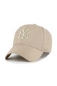 47 brand czapka z daszkiem z dodatkiem wełny MLB New York Yankees z dodatkiem wełny zielony B.MVPSP17WBP.KHQ