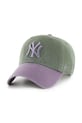 Bombažna bejzbolska kapa 47 brand MLB New York Yankees Bombaž zelena B.NLTRG17GWS.MS
