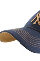 Akcesoria 47 brand czapka z daszkiem bawełniana MLB New York Yankees B.CONDT17GWS.NY granatowy