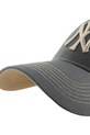 Akcesoria 47 brand czapka z daszkiem bawełniana MLB New York Yankees B.CONDT17GWS.CC szary