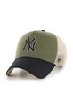 47 brand czapka z daszkiem MLB New York Yankees pozostałe zielony B.BPTOM17CNP.SW