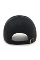 47 brand czapka z daszkiem bawełniana MLB New York Yankees B.THCKM17EWS.BKA czarny AA00