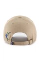 47 brand czapka z daszkiem bawełniana MLB New York Yankees B.THRNC17GWS.KHB zielony AA00