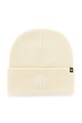 47 brand czapka MLB New York Yankees aplikacja beżowy B.HYMKR17ACE.NTO