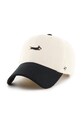 47 brand czapka z daszkiem sztruksowa Dog Cord Base Runner aplikacja beżowy XXD.TCBRT14EWS.NT