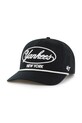 47 brand czapka z daszkiem bawełniana MLB New York Yankees aplikacja czarny B.FDLRF17CNP.BK