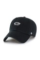 47 brand czapka z daszkiem bawełniana MLB New York Yankees aplikacja czarny B.OUTLT17GWS.BK