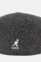 Akcesoria Kangol kaszkiet z wełną WOOL PANEL 575 K3771.FL034 szary