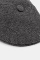 Kangol kaszkiet z wełną WOOL PANEL 575 szary K3771.FL034