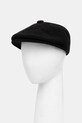 Kangol kaszkiet z wełną WOOL PANEL 575 z dodatkiem wełny czarny K3771.BK001