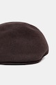 Kangol kaszkiet z wełną SEAMLESS WOOL 507 K0875FA.ES220 brązowy AA00