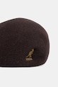 Akcesoria Kangol kaszkiet z wełną SEAMLESS WOOL 507 K0875FA.ES220 brązowy