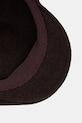 Kangol kaszkiet z wełną SEAMLESS WOOL 507 brązowy K0875FA.ES220