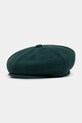 Kangol kaszkiet z wełną WOOL HAWKER z dodatkiem wełny zielony K3164HT.DE301