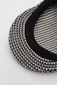 Кашкет з домішкою вовни Kangol GRID KNIT чорний K3780.BK001