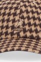 Kangol czapka z daszkiem BLOCK ZIG K5471.BR204 brązowy AA00