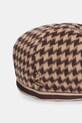 Akcesoria Kangol kaszkiet BLOCK ZIG K5472.BR204 brązowy