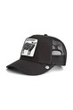 Goorin Bros czapka z daszkiem z dodatkiem bawełny Black Sheep Trucker aplikacja czarny 101.2457