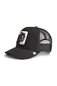 Καπέλο με γείσο και βαμβακερή επένδυση Goorin Bros Panther Trucker άλλο μαύρο 101.2450