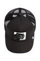 Goorin Bros czapka z daszkiem z dodatkiem bawełny Panther Trucker 101.2450 czarny