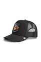 Goorin Bros czapka z daszkiem z dodatkiem bawełny Mamba Trucker aplikacja czarny 101.2507