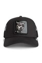 Goorin Bros czapka z daszkiem z dodatkiem bawełny Raging Trucker 101.2535 czarny AA00