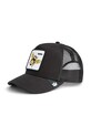 Goorin Bros czapka z daszkiem z dodatkiem bawełny Queen Trucker aplikacja czarny 101.2537