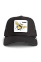 Goorin Bros czapka z daszkiem z dodatkiem bawełny Queen Trucker 101.2537 czarny AA00