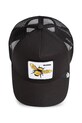 Goorin Bros czapka z daszkiem z dodatkiem bawełny Queen Trucker 101.2537 czarny