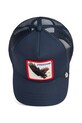 Goorin Bros czapka z daszkiem z dodatkiem bawełny Freedom Eagle Trucker 101.2541 niebieski
