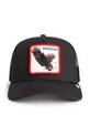 Goorin Bros czapka z daszkiem z dodatkiem bawełny Freedom Eagle Trucker 101.2541 czarny AA00